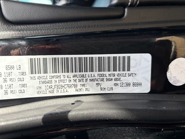 2017 Jeep Grand Cherokee 2017 Jeep Grand Cherokee  - 22971245 - 39