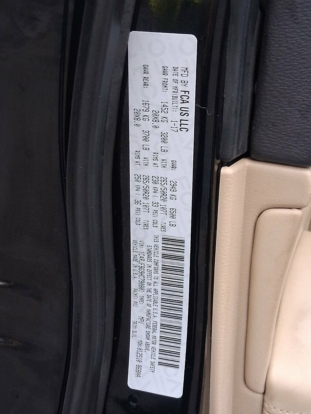 2017 Jeep Grand Cherokee Limited 4x4 - 22849187 - 52