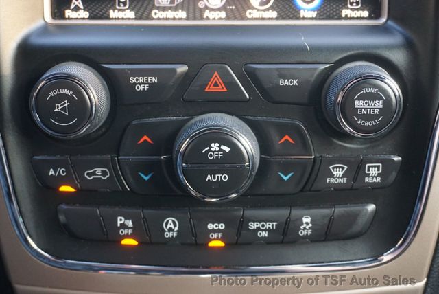 2017 Jeep Grand Cherokee Limited 4x4 20" WHEELS NAVIGATION REAR CAM HEATED SEATS LEATHER  - 23095026 - 27