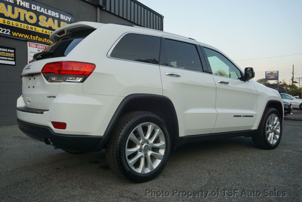 2017 Jeep Grand Cherokee Limited 4x4 20" WHEELS NAVIGATION REAR CAM HEATED SEATS LEATHER  - 23095026 - 6