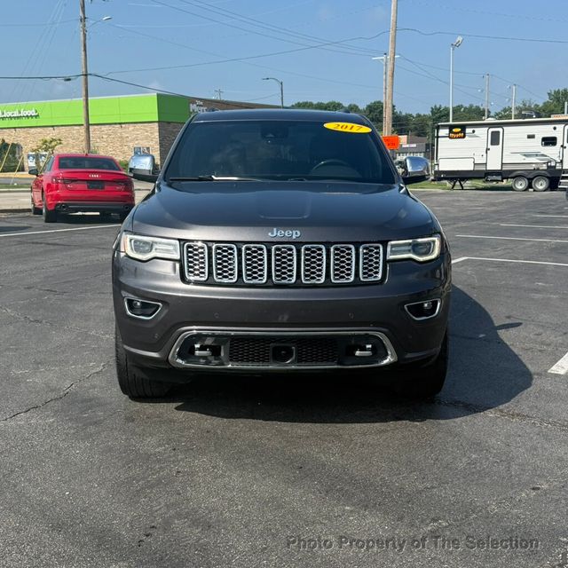 2017 Jeep Grand Cherokee OVERLAND 4X4 W/ JEEP ACTIVE SAFETY GROUP - 23047943 - 2