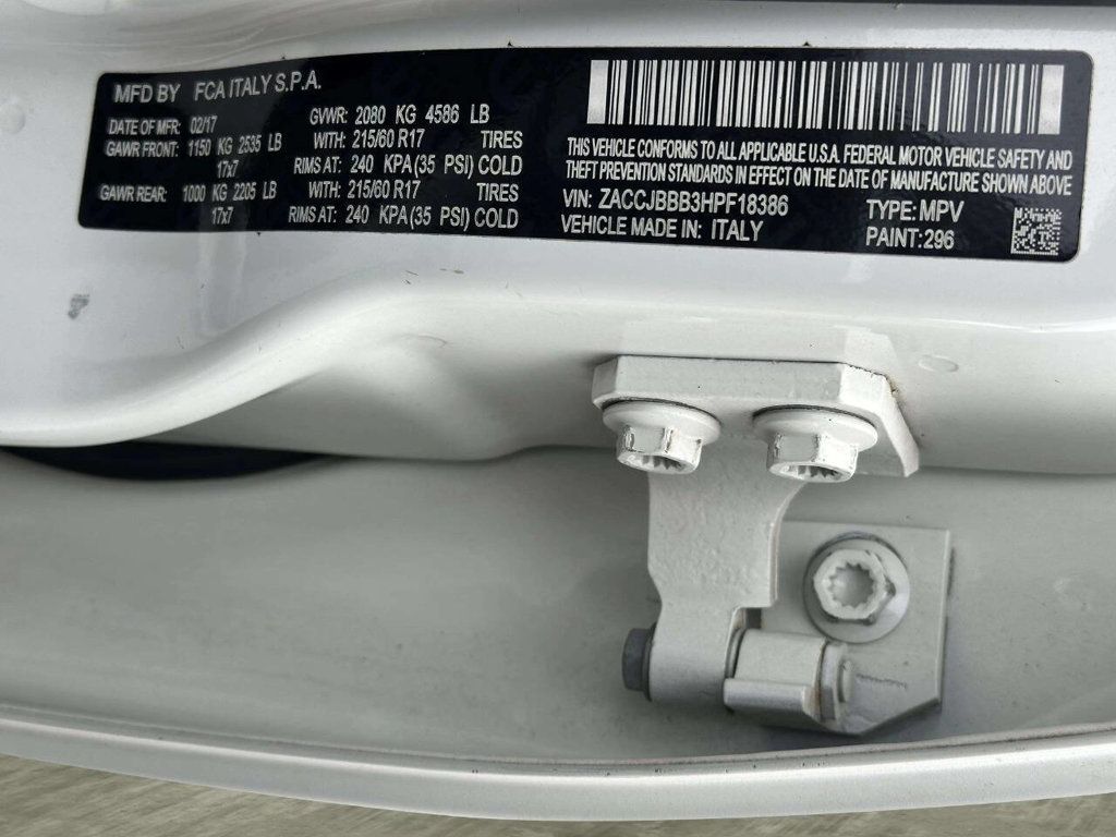 2017 Jeep Renegade Altitude 4x4 - 22958730 - 24