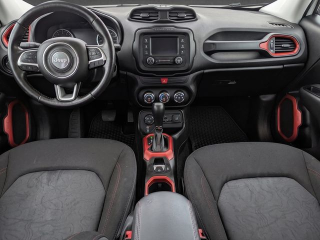 2017 Jeep Renegade CLEAN CARFAX, TRAILHAWK, 4X4, REMOTE START, BACKUP CAMERA - 23028213 - 2