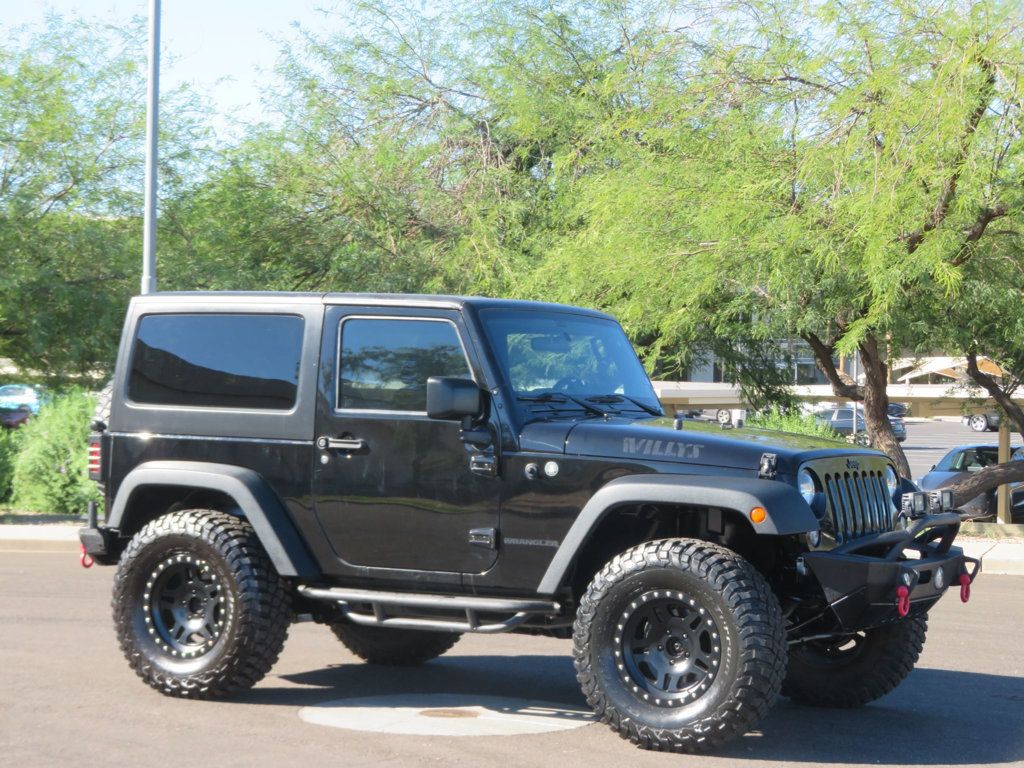 2017 Jeep Wrangler 4X4 HARDTOP WILLYS JEEP WRANGLER EXTRA CLEAN  LOW MILES  - 22938575 - 3