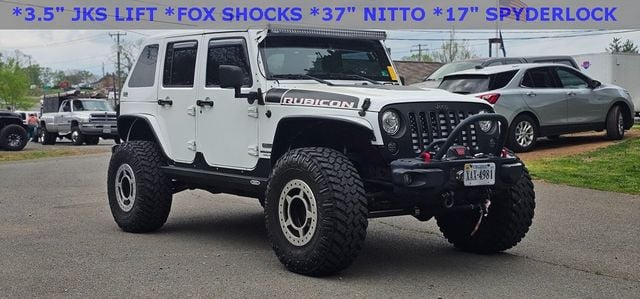 Used 2017 Jeep Wrangler Unlimited Rubicon Recon with VIN 1C4HJWFG1HL727830 for sale in Warrenton, VA