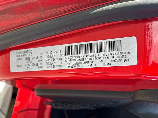 2017 Jeep Wrangler Willys Wheeler 4x4 - 22932775 - 21