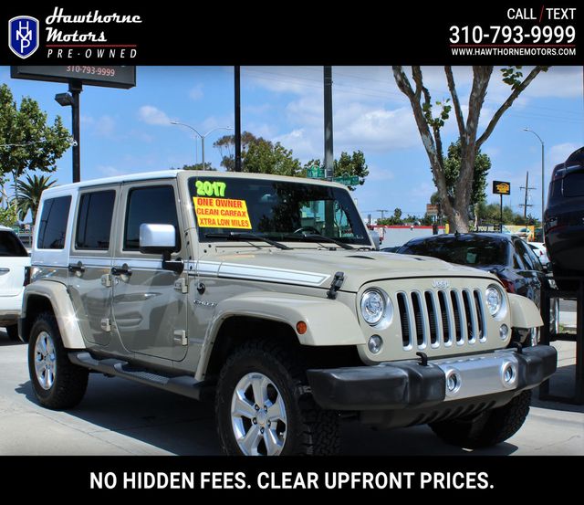 2017 Jeep Wrangler Unlimited