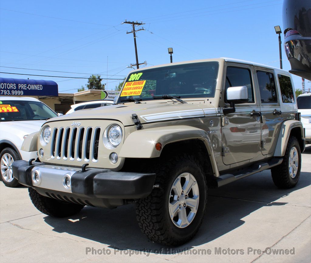 2017 Jeep Wrangler Unlimited Chief Edition 4x4 *Ltd Avail* - 22911575 - 1