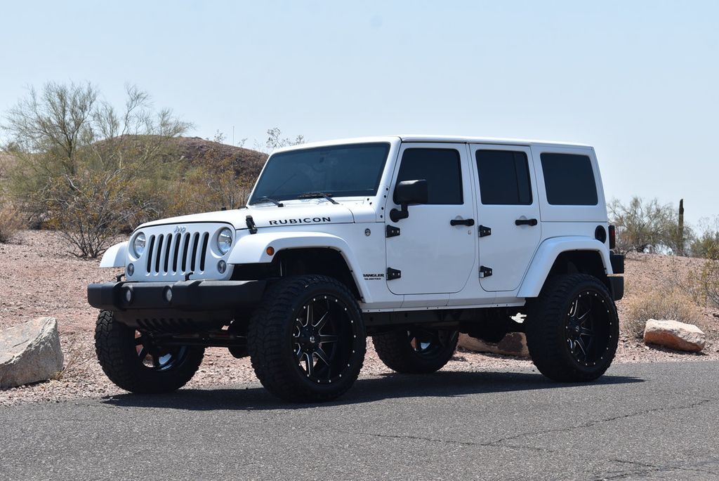 17 Used Jeep Wrangler Unlimited Lifted 17 Jeep Rubicon 4x4 32k Miles New Set Up At Truckmax Serving Pheonix Az Iid 46