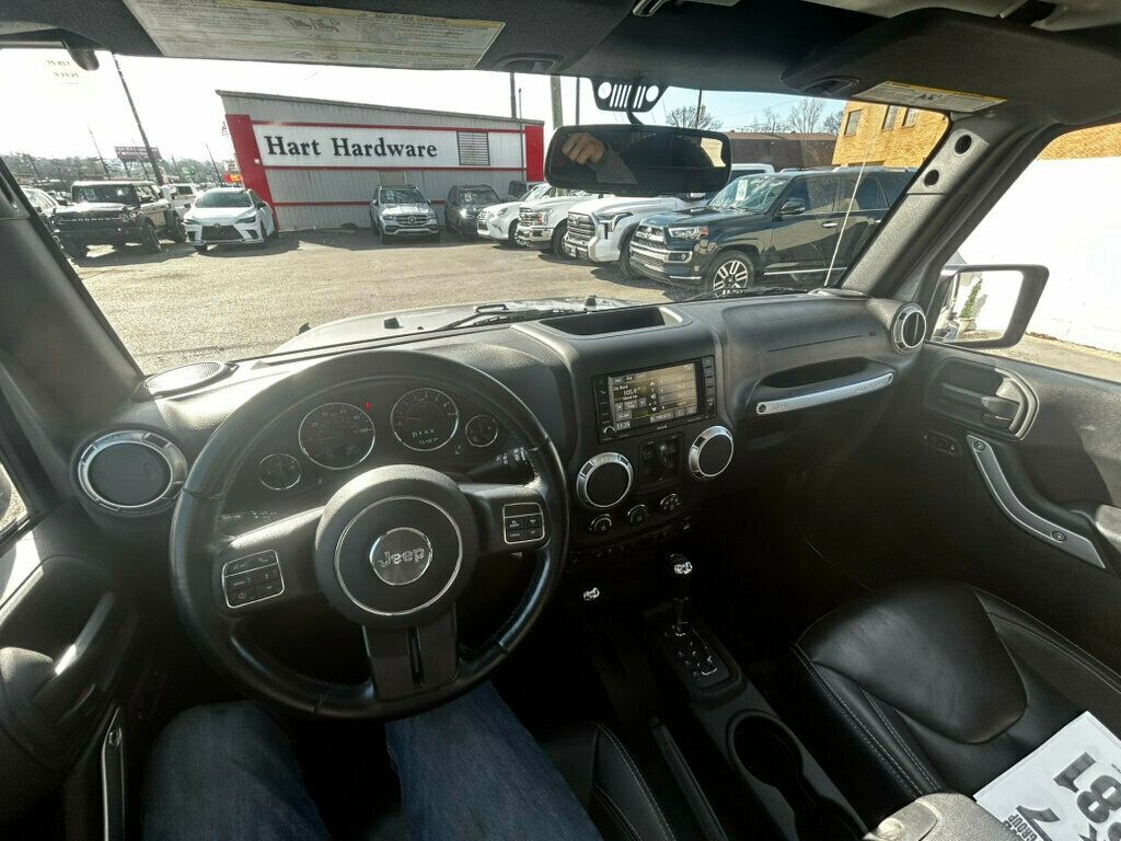 2017 Jeep Wrangler Unlimited LocalTrade/Sahara/4WD/ConnectivityGroup/TrailerTowGroup - 22956673 - 27