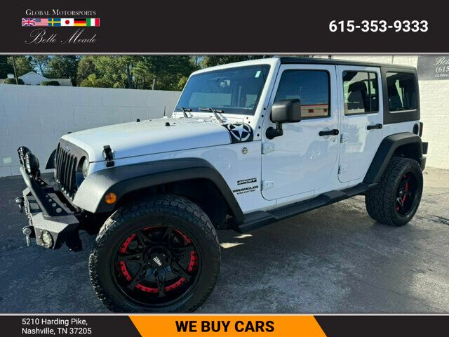 2017 Jeep Wrangler Unlimited LocalTrade/UnlimitedSport/6-SpeedManual/ConnectivityGroup - 22627579 - 0