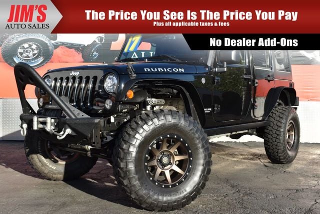 2017 Used Jeep Wrangler Unlimited Rubicon 4x4 at Jim's Auto Sales Serving  Harbor City, CA, IID 21100130