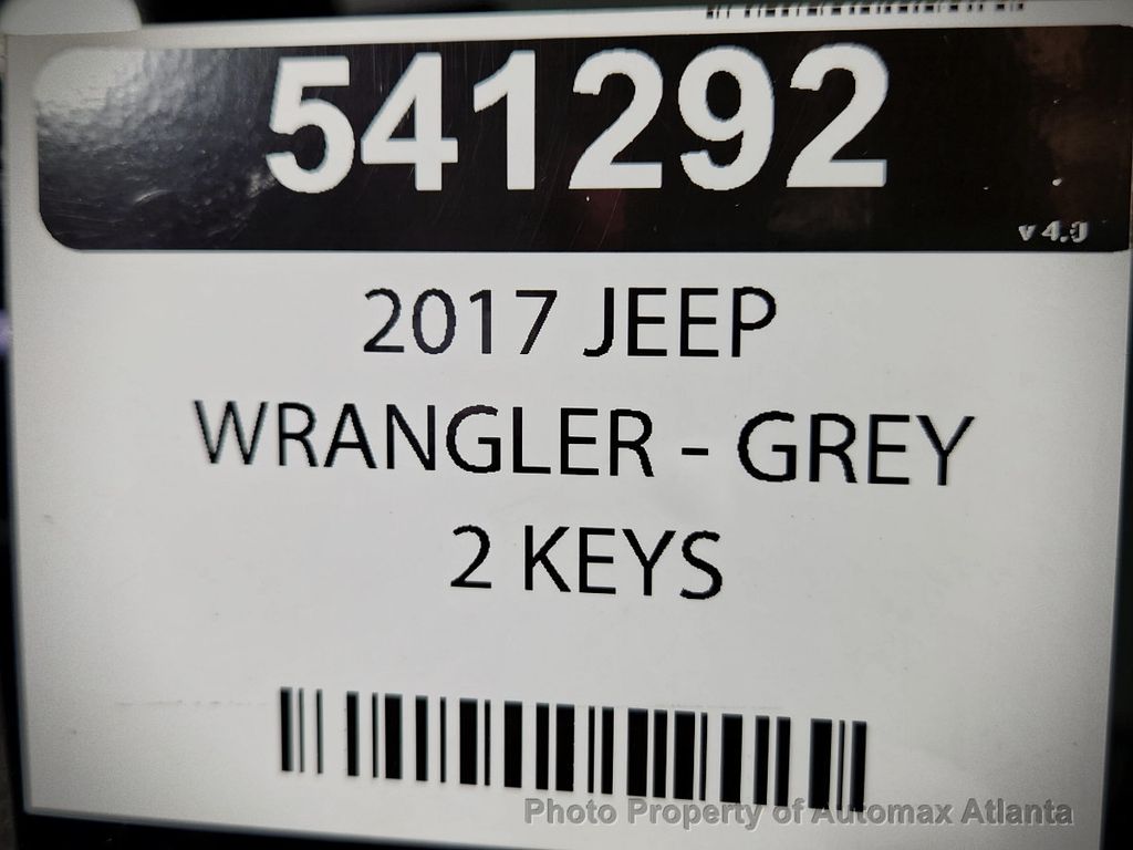 2017 JEEP Wrangler Unlimited SAHARA - 21926365 - 77