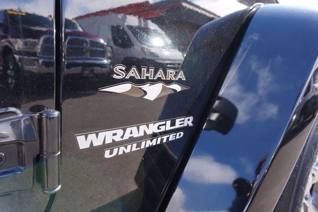 2017 Jeep Wrangler Unlimited SAHARA, 4X4, HARD TOP, CLOTH SEATS, RUNNING BOARDS - 22987085 - 7