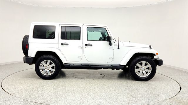 2017 Jeep Wrangler Unlimited Sahara 4x4 with Hardtop, Leather Bucket Seats & Navigation - 22973018 - 3