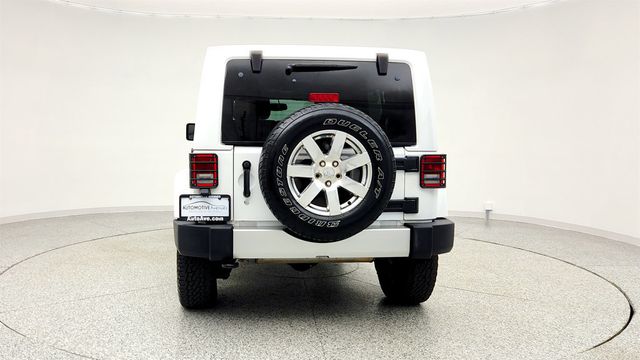 2017 Jeep Wrangler Unlimited Sahara 4x4 with Hardtop, Leather Bucket Seats & Navigation - 22973018 - 5