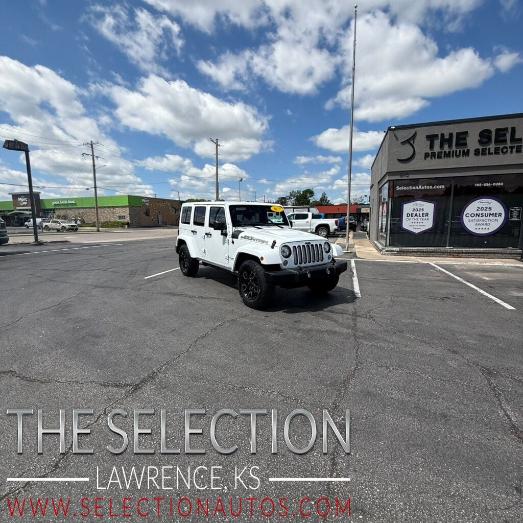 2017 Jeep Wrangler Unlimited SMOKY MOUNTAIN EDITION 4x4 W/COLOR MATCH 3-PIECE HARD TOP - 23017547 | Video 1