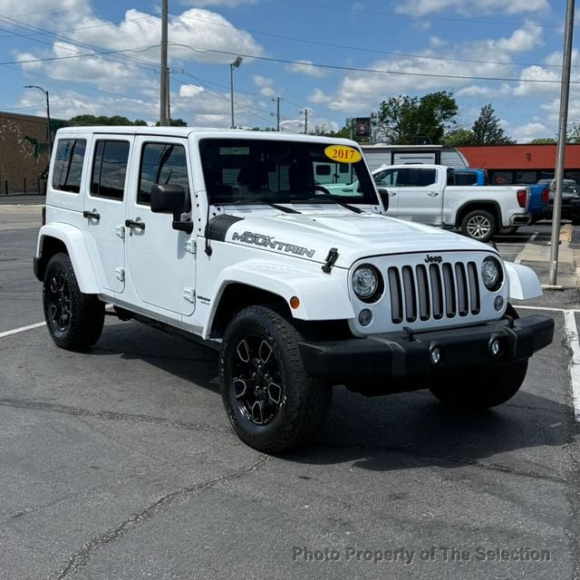 2017 Jeep Wrangler Unlimited SMOKY MOUNTAIN EDITION 4x4 W/COLOR MATCH 3-PIECE HARD TOP - 23017547 - 1