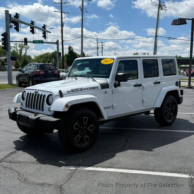 2017 Jeep Wrangler Unlimited SMOKY MOUNTAIN EDITION 4x4 W/COLOR MATCH 3-PIECE HARD TOP - 23017547 - 6