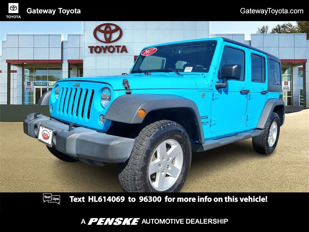 2017 Used Jeep Wrangler Unlimited Sport 4x4 at  Serving  Bloomfield Hills, MI, IID 21823690