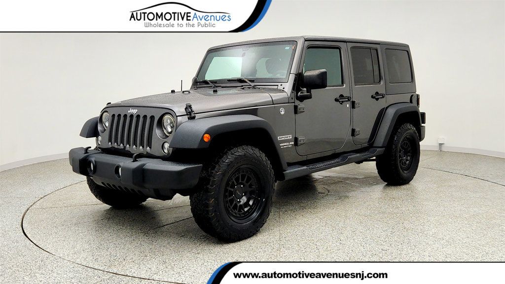 2017 Jeep Wrangler Unlimited Sport 4x4 - 23032624 | Video 1