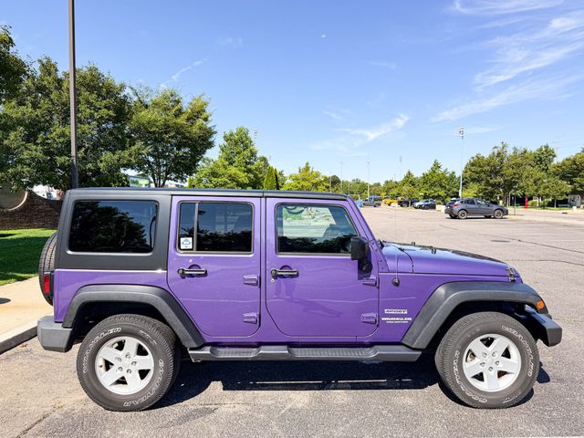 2017 Jeep Wrangler Unlimited SPORT, 4X4, HARD TOP, 17" WHEELS, HEATED MIRRORS, TUBULAR STEPS - 23061739 - 12