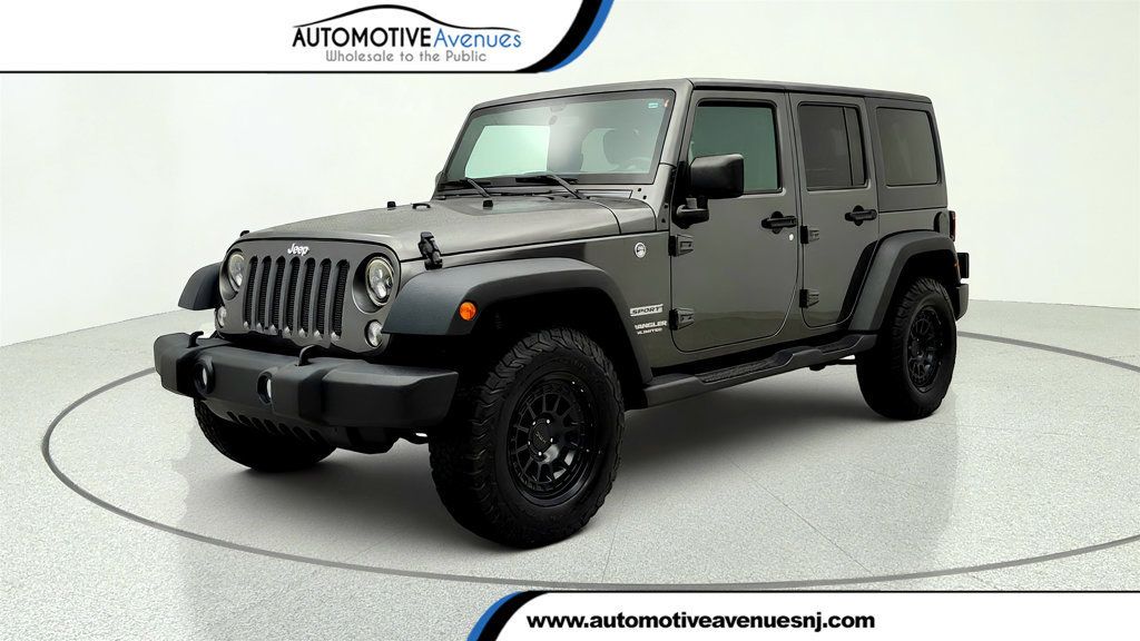 2017 Jeep Wrangler Unlimited Sport 4x4 w/ Freedom Top Hard Top & Connectivity Group - 23032624 | Video 1