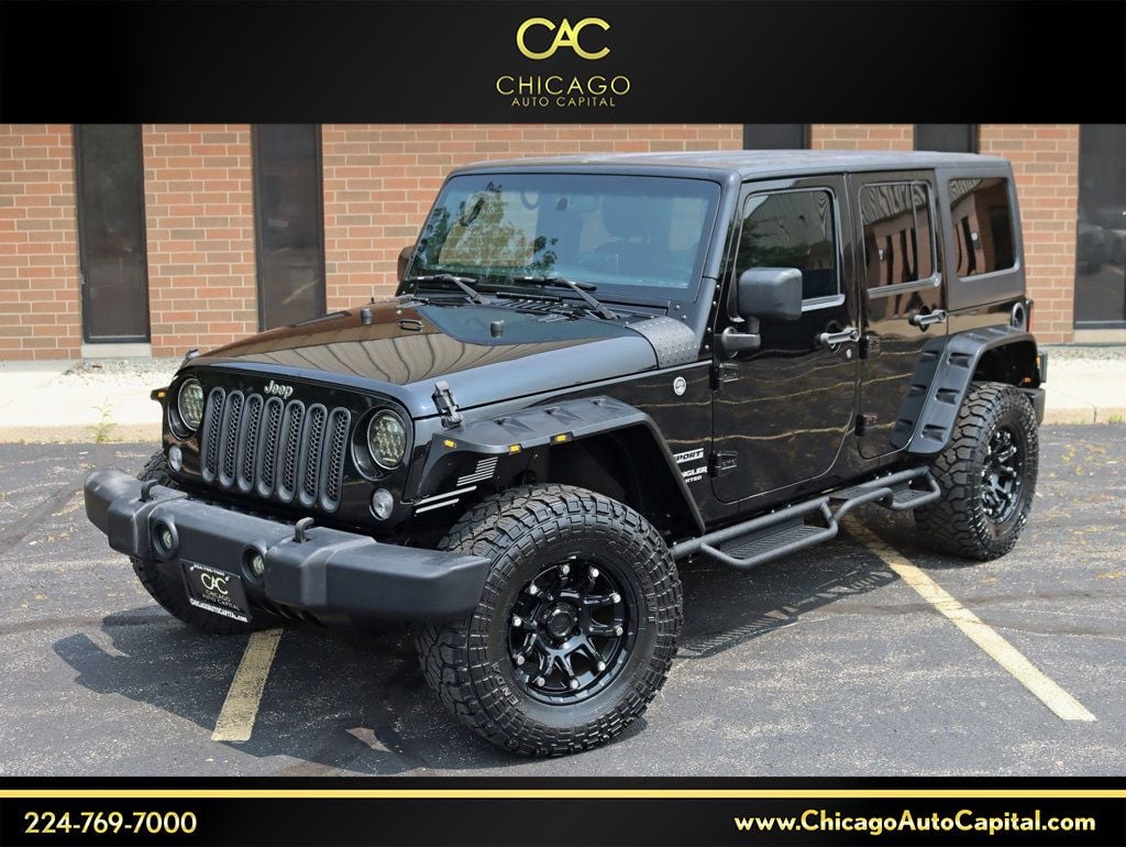 2017 Jeep Wrangler Unlimited Sport S Pkg 4x4 - 23054163 - 0
