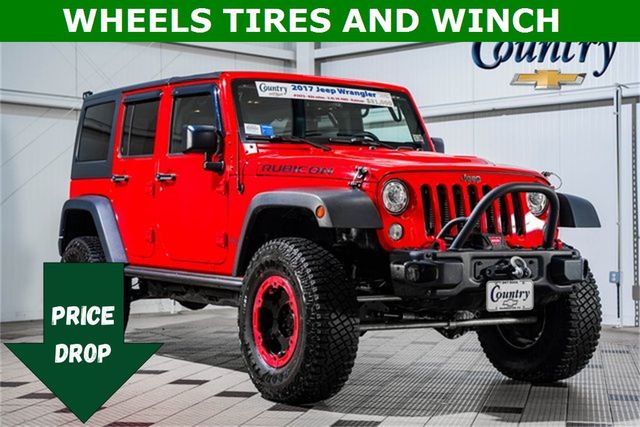 2017 Jeep Wrangler Unlimited Unlimited Rubicon - 22375028 - 0