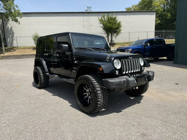 2017 Jeep Wrangler Unlimited UNLIMITED SAHARA MAX TOW PKG LIFTED W/20" MOTO METAL WHEELS  - 23067580 - 1