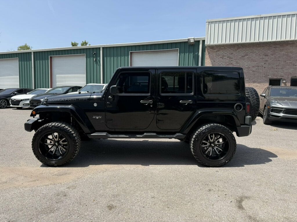 2017 Jeep Wrangler Unlimited UNLIMITED SAHARA MAX TOW PKG LIFTED W/20" MOTO METAL WHEELS  - 23067580 - 6