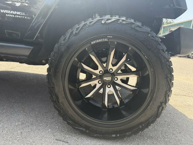 2017 Jeep Wrangler Unlimited UNLIMITED SAHARA MAX TOW PKG  W/20" MOTO METAL WHEELS - 23067580 - 22