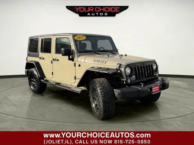 2017 Jeep Wrangler Unlimited Willys Wheeler 4x4 - 22972327 - 8