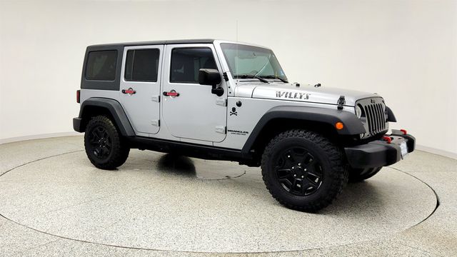 2017 Jeep Wrangler Unlimited Willys Wheeler 4x4 Black 3 Piece Hard Top & Upgraded Radio - 23025743 - 2