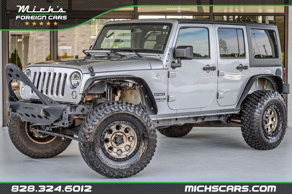 2017 Jeep Wrangler Unlimited WRANGLER UNLIMITED WHEELS BUMPERS LIFTED MUST SEE - 23033359 | Video 1