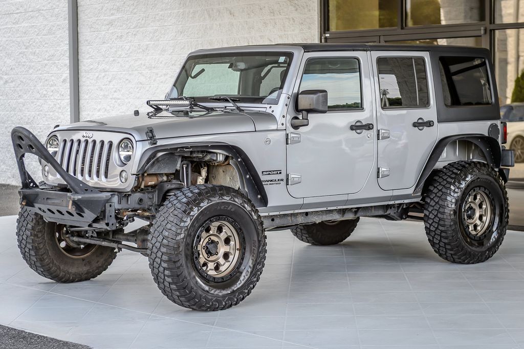 2017 Jeep Wrangler Unlimited WRANGLER UNLIMITED WHEELS BUMPERS LIFTED MUST SEE - 23033359 - 5