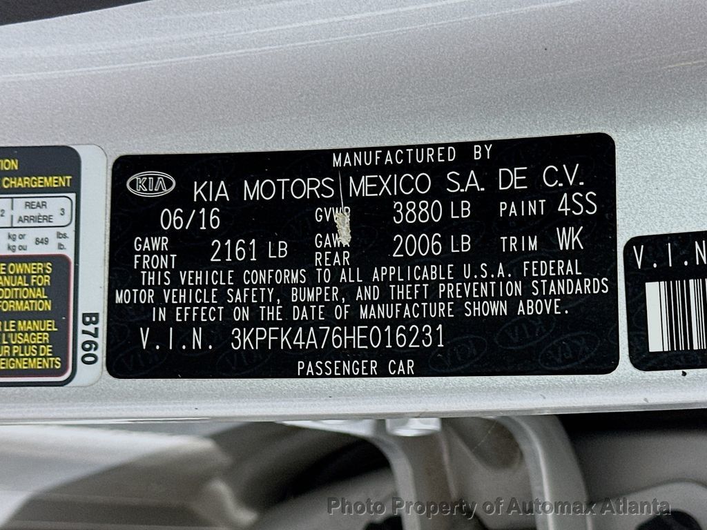 2017 Kia Forte LX - 22615467 - 31