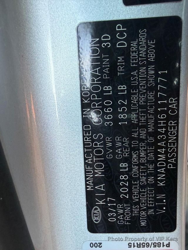 2017 Kia Rio LX Automatic - 22944794 - 18