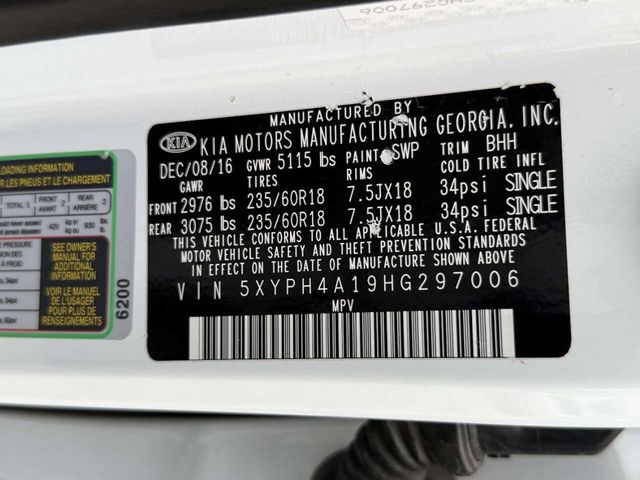 2017 Kia Sorento EX FWD - 22931355 - 32