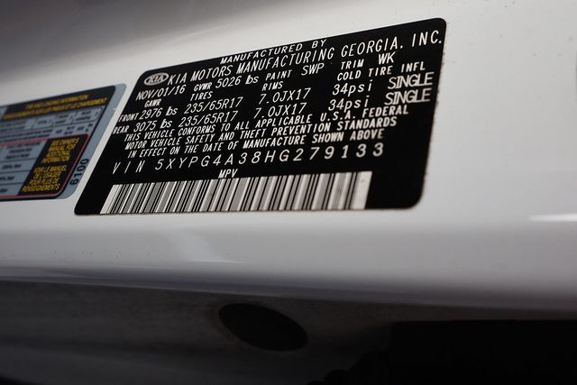 2017 KIA SORENTO LX FWD - 23064180 - 31