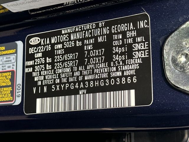 2017 Kia Sorento LX FWD - 22989058 - 21