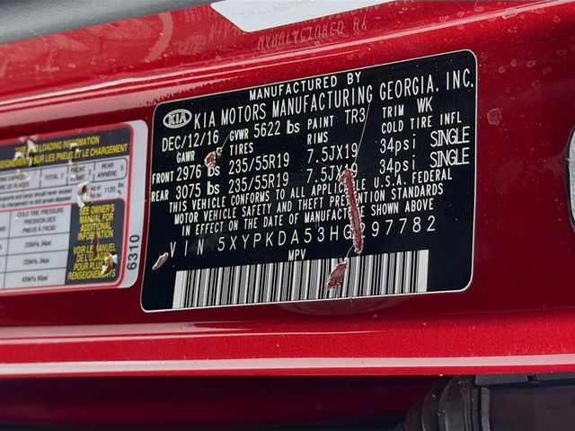 2017 Kia Sorento SX V6 AWD - 22986049 - 37