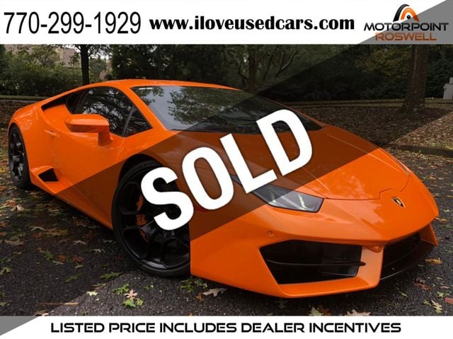 2017 Lamborghini Huracan RWD Coupe - 20389579 - 0