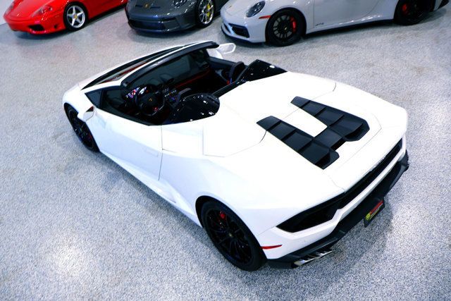 2017 Lamborghini HURACAN LP580 Spyder WHITE...17,780 Miles...LP580-2 Spyder - 22976797 - 9