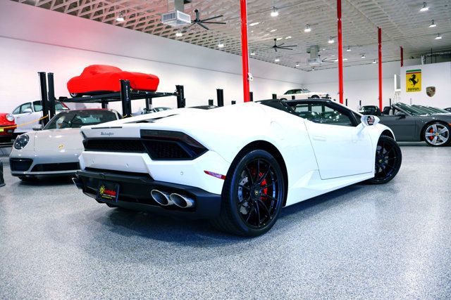 2017 Lamborghini HURACAN LP580 Spyder WHITE...17,780 Miles...LP580-2 Spyder - 22976797 - 12