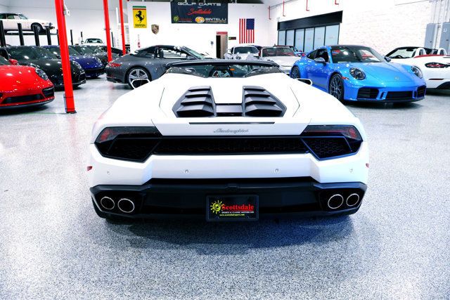 2017 Lamborghini HURACAN LP580 Spyder WHITE...17,780 Miles...LP580-2 Spyder - 22976797 - 13