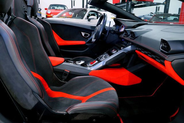2017 Lamborghini HURACAN LP580 Spyder WHITE...17,780 Miles...LP580-2 Spyder - 22976797 - 20