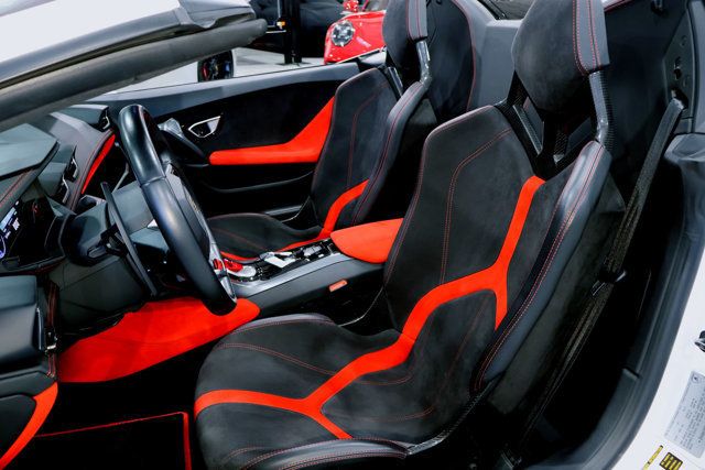 2017 Lamborghini HURACAN LP580 Spyder WHITE...17,780 Miles...LP580-2 Spyder - 22976797 - 22