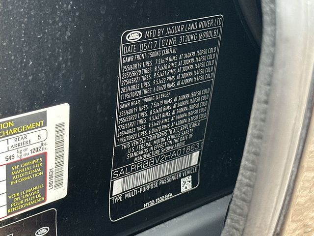 2017 Land Rover Discovery HSE V6 Supercharged - 23008460 - 21