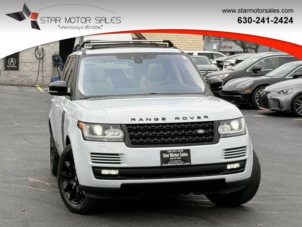 2017 Land Rover Range Rover V6 Supercharged HSE SWB - 22200990 - 0